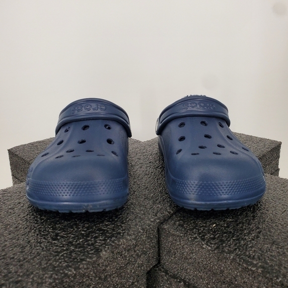 Crocs Baya Lined Clog Navy Men 5 Women 7 Shoes Blue - Picture 9 of 16